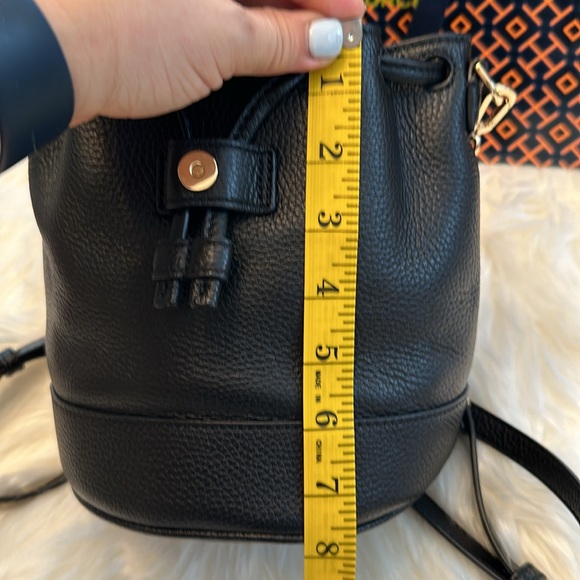 Like new Authentic Tory Burch Thea Mini Bucket Backpack in black. - Picture 16 of 16